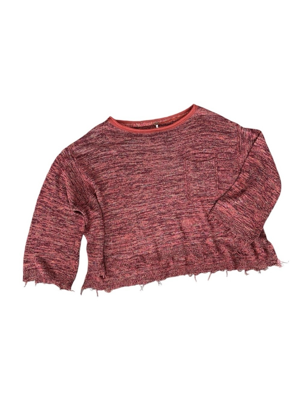 Free People Small Prism Space Dye Sweater Top